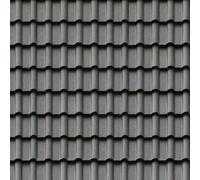 Dolls House Roof Tiles Shingles Rippled Slate Grey Miniature Print Roofing Sheet
