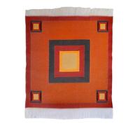Dolls House Rug Homage to the Square Design Modern Miniature Floor Accessory Med