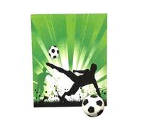 Dolls House Soccer Football Miniature Toy Shop Garden Game Black & White Ball