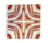 Dolls House Square Area Rug Modern Abstract Design Floor Accessory Medium