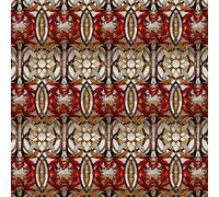 Dolls House Stained Glass Window Glazing Sheet 1:12 Scale Miniature Pattern 07