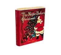 Dolls House The Night Before Christmas Book Miniature Nursery Bedroom Accessory