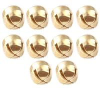 Dolls House Traditional Gold Jingle Bells Miniature Christmas Sleigh Accessory 1:12