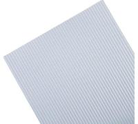 Dolls House White Corrugated Tin Roof Sheet Miniature Builders DIY Fixtures