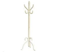 Dolls House White Hat & Coat Rack Stand Miniature Hall Accessory 1:12 Scale