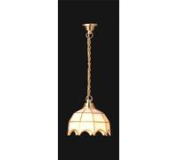 Dolls House White Tiffany Hanging Light
