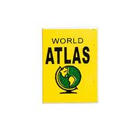 Dolls House World Atlas Book Miniature School Study Bookshelf Accessory 1:12