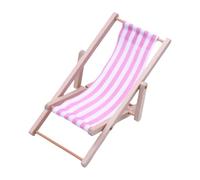 Dolls House Zakka Chair Model Realistic Dollhouses Folding Chair Realistic Play 1:12 Model Small Size Toy Miniature Furniture Set