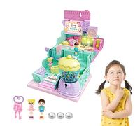 Dolls Houses For Girls: Dream Dolls House With Lighting Functions, Pretend Play, Construction Toys, Creative Building Activity Center, Home Atmosphere