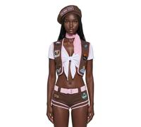 Dolls Kill Camp Scout Costume Set by Trickz N' Treatz, XX-Small