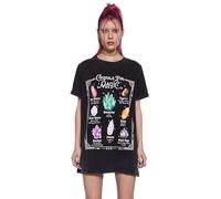 Dolls Kill Crystal Girl Oversized Tee by Delia's - Washed Design with Crystal Graphics and Loose Fit