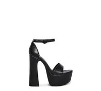 Dolls Kill Holy Revelation Pure Platform Heels, Black, 8 UK