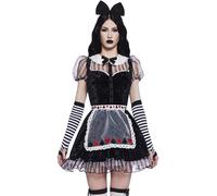 Dolls Kill Malice In Wonderland Costume Set by Trickz N' Treatz - Small