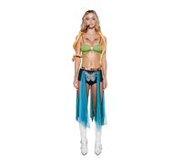Dolls Kill Servin' Snake Charmer Costume Set M