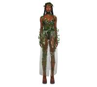 Dolls Kill Wood Nymph Inspired Costume - Green Ivy Poison Outfit by Trickz N' Treatz, Out of the Woods, Medium