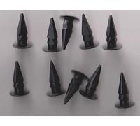 Dolls Pram Bed Unit Fastening Pins Black for Silver Cross Dolls Oberon