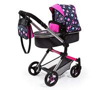 Dolls Pram NEO Vario stroller, bag, convertible, foldable, adjustable handle