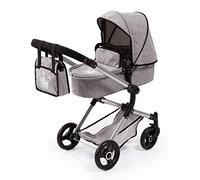 Dolls Pram NEO Vario stroller, bag, convertible, foldable, adjustable, reversible