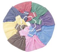 DOLLS SCHOOL SUMMER UNIFORM DRESS BY FRILLY LILY ,CHOICE OF COLOURS [ DRESS ONLY ] TO FIT DOLLS 14-18 INS [35-45CM] SUCH AS AMERICAN GIRL DOLL, BONNIE AND PEARL , HANNAH BY GOTZ, HAPPY KIDZ,DESIGN A FRIEND,KIDZ AND CATS,PRECIOUS DAY GIRL AND MANY OTHER DOLLS OF THIS HEIGHT (Pink)