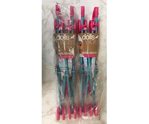 Dolls Stroller Umbrella fold Pushchair, 2 pcs dolls up to 56 cm, Dolls World~New