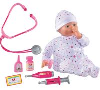 Dolls World 60340 Baby Doll Lifelike Toy Doll Doctor Physician Accessories