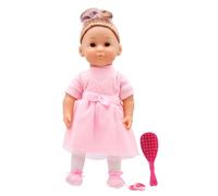 DOLLSWORLD from Peterkin | Charlotte Doll | 36cm (14") soft bodied doll with brown hair, deluxe ballerina outfit, shoes and hair accessories | Dolls & Accessories | Ages 18m+