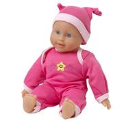 DOLLSWORLD CLASSIC from Peterkin | Baby Chloe Doll | 25cm soft bodied doll with vinyl limbs and removable outfit and hat | Dolls & Accessories | Ages 10m+