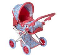 DOLLSWORLD CLASSIC from Peterkin | Deluxe Doll's Pram | Deluxe folding pram with removable moses carrier with canopy, for dolls up to 46cm (18") | Dolls & Accessories | Ages 3+