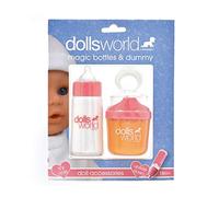 DOLLSWORLD CLASSIC from Peterkin | Magic Bottles & Dummy | Includes magic milk bottle, magic juice bottle and dummy | Dolls & Accessories | Ages 18m+