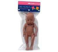 DOLLSWORLD from Peterkin | Early Moments Doll 78554 | 41cm (16") fully jointed, anatomically correct, bathable female doll | Dolls & Accessories | Ages 18m+, Atlantic