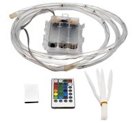 Dolltobe 16 Colors Led Basketball Hoop Lighting With Remote, 4.9 Ft / 1.5 M Light Strip, Waterproof Lights For Night Game, 16 Ft / 4.88 M Power Cord, Simple To Install For Indoor Outdoor Use