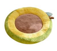 Dolltobe Cat Pad Bed Round, Plush Soft Nonslip Kitten Sleeping Bed, Puppy Mat and Dog Bed Pad for Cats and Small Pets, Cozy Round Pet Bed for Indoor Resting and Napping at Home