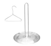 Dolltobe Chicken Roaster Holder Made Of Stainless Steel, Turkey Roasting Rack With Hook, For Grilling, Baking, Bbq, And Smoker