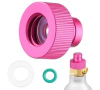 Dolltobe For Soda Water Bubbler, Advanced Adapter, CO2 Quick Adapter, Appropriate with DUO/Art Soda Creator, Soda Creator Valve Refill Parts for Overall CO2 Vessels with TR21-4 Male Thread