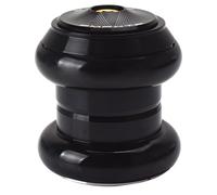 Dolltobe Headset Aluminum Alloy 34-34 Mm With Bearing, Threadless Fork Headset 1.1/1.2 In, 1.3 In Head Tube For Mountain, Black