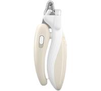 Dolltobe LED Light Pet Nail Clippers for Dogs and Cats, Whale Shaped Design with Bloodline Illumination, Ergonomic Non Slip Grip, Sharp Blade for Smooth Trimming, Safety Lock, Easy Pet Grooming Tool