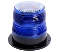Dolltobe LED Solar Warning Light, Adhesive Base Strobe Signal Light for Boats and Vehicles, High-Brightness Anchor Light, Quick-Charging Solar Panel, Waterproof IP65