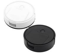 Dolltobe Robot Vacuum Cleaner: 3-in-1 Functionality for Dusting, Sweeping, and Mopping; High Suction Power Perfect for Hardwood Floors and Low-Pile Carpets, Black, Advanced