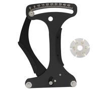 Dolltobe Spoke Tension Meter Tool, Aluminum Alloy Bicycle Wheel Tensiometer with Round Piece and Paper Comparison Table, 4.5 x 7.7 in, Bike Spoke Tools for Mountain Bikes