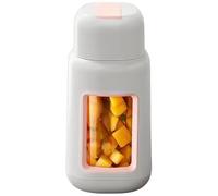 Dolltobe USB Rechargeable Portable Blender, 33.8 fl oz / 1000 ml Automatic Glass Juicer, Multi-Function Smoothie Maker for Home and Travel