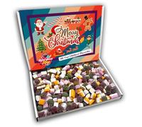 Dolly Mixtures Merry Christmas Sweets Gift Box Hamper (RETRO CHRISTMAS FRONT)