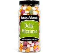 Dolly Mixtures Sweets - (605g) Original Retro Sweets Gift Jar By Bentley & Ackerman's Sweet Shop.