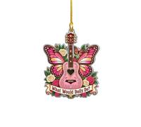Dolly Ornament Christmas Tree Memorial Parton Christmas Ornament Acrylic | Collectible Holly Dolly Ornaments Figurines, Christmas Tree Hanging Decor, Country Music Theme for Home Decor