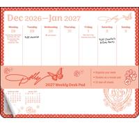 Dolly Parton 2027 Weekly Desk Pad Calendar