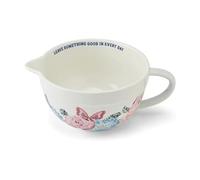 Dolly Parton Ceramic Batter Bowl, Mosaic Design with Inspirational Quote, Capacity, Spout and Handle, Dishwasher Safe, 2.5 Quart