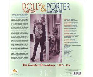 DOLLY PARTON/PORTER WAGONER - JUST BETWEEN YOU AND ME: THE COMPLETE RECORDINGS 1