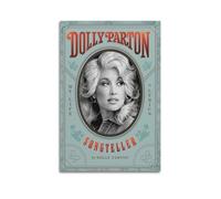 Dolly Parton Print Album Cover Signed Limited , Music Album Cover ,Pop Hip Hop Rap Singer Star Music Poster Aesthetic Canvas Wall Art for Girl And Boy Teens Dorm Decor 12x18inch(30x45cm) Unframe-style