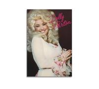 Dolly Parton Print Album Cover Signed Limited Poster,Music Cover Posters,Pop Hip Hop Rap Singer Star Music Poster Aesthetic Canvas Wall Art for Girl And Boy Teens Dorm Decor 08x12inch(20x30cm) Unframe