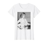 Dolly Parton Vintage Polaroid T-Shirt, Women, White, Medium