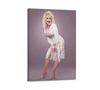 Dolly Rebecca Parton Country Singer Posters Canvas Wall Art Posters Living Room Poster Bedroom Painting Frame-style 16x24inch(40x60cm)